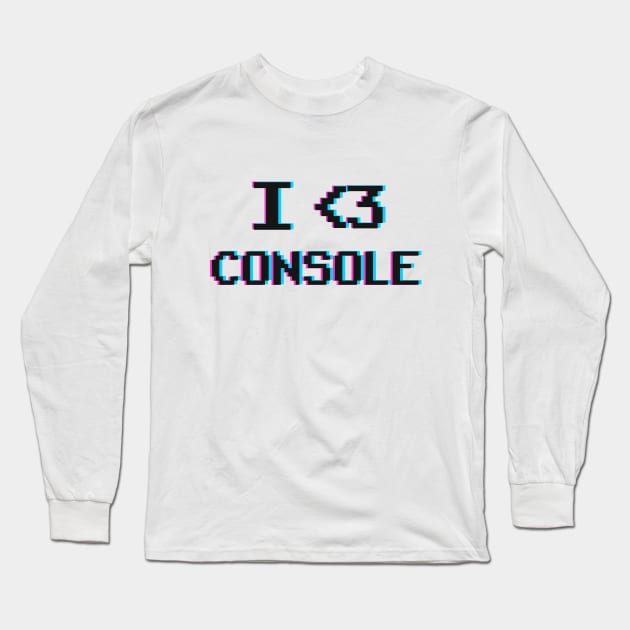 I Love console Long Sleeve T-Shirt by Barotel34